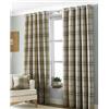 Paoletti Riva Paoletti Aviemore - Coppia di tende con occhielli, modello Heritage Tartan a quadri, effetto lana, pronte all'uso, Poliestere, Ochre Yellow, 66 x 54 (168 x 137cm)