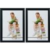 IDEAL TREND Promo Ideal Cornici In Legno, Molte Dimensioni e Colori, Cornice Foto - Blu, 24x30 (Confezione da 2)