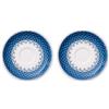 Villeroy & Boch Casale Blu Piattino per Tazzina, 12 cm, Porcellana Premium, Bianco/Blu (Confezione da 2)