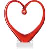 Leonardo glaskoch B. Koch jr. GmbH + Co. KG (FO) Leonardo 090871 Scultura Cuore, Colore: Rosso