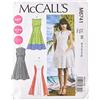 Mc Call McCall Modelli M6741 B5 8-10 - 12-14 - 16 Misses '- Petite Femminile Allineato Abiti, Confezione da 1, Bianco