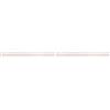 Rayher 59925102 - Nastro Glitterato, 15 mm, Rotolo da 5 m, Colore: Bianco (Confezione da 2)