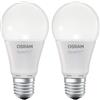 OSRAM Smart+ LED Lampadina Zigbee, con attacco E27, 8.5W, Bianco caldo, Dimmerabile (Confezione da 2)