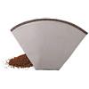 Weis 18952 - Filtro per la conservazione del caffè, pieghevole, misura 2, in acciaio INOX, 14,5 cm x 9,3 cm x 0,1 cm