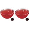 Rayher Pastiglie Colori per Cera E Gel Candele, Rosso, Busta 3 Pz, 2 Cm Ø, 3102818 (Confezione da 2)