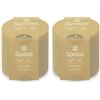 Spaas - Candela profumata Glow, 35 ore - Shimmering Smile (Confezione da 2)