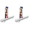 MÜLLER LICHT Belle Lux - Luce da trucco a LED 30cm - cambio colore continuo con sensore: 2700K-6500K (luce calda fino a luce diurna) - dimmerabile - funzione memoria - multiuso - ventosa - 300lm
