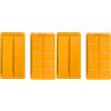 IBILI - 793503 - Set di 4 stampi per torrone a quadratini