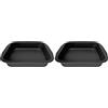 Zenker teglia quadrata Black Metallic ideale per brownies e lasagne (Confezione da 2)