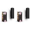 Philips Hue Appear Applique per Esterni, Confezione da 2, Alluminio | Luce Atmosfera Bianca e a Colori, Smart LED, 8 W, 1.180 lm, IP44, verso Alto e Basso, Richiede Hue Bridge, Casa Connessa