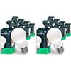 V-TAC 10x Lampadine LED E27 - [ Alta Efficienza 8,5W ] - A60 - (Equivalenti a 60W) - Lampadine di Nuova Generazione a Risparmio Energetico - 806 Lumen - Luce Bianca Fredda 6500K (Confezione da 2)