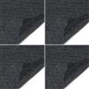 TENAX Full Cover Tessuto Non Tessuto antierbacce per pacciamatura, Nero (Confezione da 4)