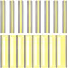 PATIKIL 16Pz Strisce Evidenziazione Lettura Guidata, 2 Misure Segnalibri Evidenziatori Sovrapposti Colorati, Regoli Tracciamento Lettura con Striscia Trasparente Aiutano Dislessia, Giallo