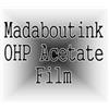 Madaboutink A3 OHP Acetato Transparency Film per stampanti laser e copiatrici 50 fogli