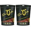 SnackOMio - Snack premium da masticare per cani - Gustosi ossi di anatra da masticare, 120g, confezione da 2 (1 x 120g)