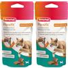 Beaphar Flexifit Bits, Integratore Articolare per Gatti, Con Omega 3 e Glucosamina, per Articolazioni Flessibili e Ossa Forti, 35 g (Confezione da 2)