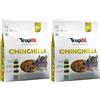 Tropifit CHINCHILA PREMIUM PLUS 750g - Mangime per cincillà con verdura ed erbe (Confezione da 2)