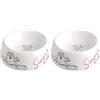 Karlie Flamingo Simon's Cat 44446 - Ciotola per Gatti, 14,5 cm (Confezione da 2)