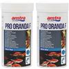 Amtra Pro Oranda Flake 250 ml - Mangime completo in scaglie per pesci rossi, Orifiamma e affini, per acqua dolce e salata (Confezione da 2)