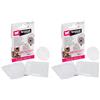 Ferplast Filtro di Ricambio per Antiodore Elettronico Lettiera Gatti GENICAIR, Ricambio con 2 Filtri, Fragranza Feline Breeze al Bergamotto - Cattura ed Elimina i Cattivi Odori (Confezione da 2)