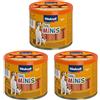 Vitakraft Dog Minis, snack cane, piccoli wurstel con pollame, in barattolo con coperchio, snack per l'addestramento del cane, a ridotto contenuto di spezie, senza zuccheri aggiunti (1x 120g)