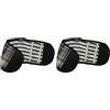 Croci Fascia Igienica Lavabile per cani maschi, pannolino igienico in tessuto per cane, fascia per incontinenza cane, taglia XL, Ø52-60 cm (Confezione da 2)