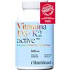 Vitaminact Vitamina D3 K2 (Dura 1 anno e 4 mesi) 500 Microcompresse - ELETTO PRODOTTO DELL'ANNO 2026 - Senza Biossido di Silice, Vitamina D3 2000 UI a Compressa - Vit. K2 MK 7 - Massimo Dosaggio di Vitamine.
