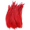 M METERXITY 50-Pack Piume Naturali di Coda di Gallo, 10-12 Pollici / 25-30 Cm di Lunghezza Piume di Coda di Gallo per Creazioni/Matrimoni/Acchiappasogni/Decorazioni Fai da Te [Rosso]