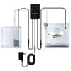Qwakay Sistema automatico per acquario - Sistema ATO automatico intelligente per acquario - Kit di controllo del livello dell'acqua per acquario d'acqua salata (con pompa sommergibile)