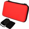 TECHGEAR Custodia Compatibile con Nintendo 2DS XL - Custodia Protettiva da viaggio Cover Rigida e Spaziosa Realizzata per 2DS XL + Giochi + Accessori [Rosso]