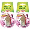 AREXONS 19551 Fresca foglia Boccettino Fragranza Pour Femme 4,5 ml, Profumatore Auto Liquido, Profumatore Ambiente Auto con Tappo in Legno Diffondi Profumo (Confezione da 2)