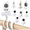 Akoemxeeo Supporto universale per babye GHB, staffa flessibile per monitor HelloBaby, accessori per monitor Vtech/momcozy/Boifun/Babystar/Philips