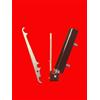 FTF - Fenstertechnik Aubi Cuscinetto angolare Staffa angolare Cerniera Cuscinetto di riparazione angolare EW001 + EB005 (marrone)