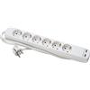 Kopp - Ciabatta elettrica a 6 ingressi, 2 x USB, 220802013
