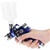 Wytino Pistola piccola a spruzzo ad aria atomizzazione,pistola a spruzzo professionale con 0,8/1,0mm ugelli,Pistola a spruzzo pneumatica da 125 ml,per riparazione di verniciatura auto pelle(H-2000A 0.8mm)