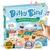 Ditty Bird Spanish Animal Songs Interactive Musical Sound Book for Toddlers 1- 3 Bilingual Libro Sonoro En Español La Vaca Lola
