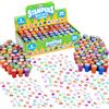 JOYIN 100 Timbri per Bambini, Regali per Feste, Timbri per Insegnanti, Premi per la Classe, Ripieno per Uova di Pasqua (50 Disegni), Riempitivi per Sacchetti Regalo,Regalo di Compleanno