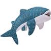 RLOMUTE Peluche Squalo balena blu 31.5 pollici Cuscino giocattolo animale morbido e carino adatto per San regali per feste compagni camera da letto per decorazione per la casa regalo per bambini