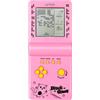 LZYCH Console di Gioco in Mattoni 23 Gioco retrò Blocchi/Corse/Carri Armati Difficoltà Regolabile 2 Batterie AA Alimentate Bambini/Studenti Compleanno/Regalo di Natale Giocattolo Puzzle (Rosa)