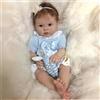 BNNPUU Bambole Reborn Femmina Che sembrano Vere Bambola Originali bambolotti realistica Toddler Baby Dolls Occhi Aperti come un Bambino vero 20 pollici