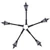 Evemodel LNH03 5 pz Modellino Ferroviario Led Lampione Lampioni Lampioni Z Scala 3cm 12V Nuovo