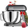 Ecunafix Impastatrice Planetaria offerta, Robot da Cucina 2000W 8L Professionale Multifunzione Mixer Cucina con Gancio per Impastare, Frusta Piatta, Frusta