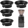 PEUTIER 4pz Guarnizione di Ricambio per Baratza Encore Macinacaffè, Silicone Guarnizione Macinacaffè Anello Ricambio Caffè per Baratza Virtuoso Macinacaffè e Macinacaffè Elettrico a Bava Conica (Nero)