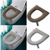 Furforstk Copri WC Confezione da 2 Copri Water WC Lavabili Universal Toilet Seat Covers con Maniglia e Cerniera, Dopo l'uso, Il Tuo Sedere sarà Caldo e Non più Freddo Come sul Water