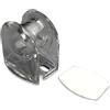 EFIXS, tenda a rullo e accessori, Kettenhalter - transparent, 1 pezzo