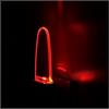 GREENIC Confezione da 2 luci notturne a LED, sensore di luce dal tramonto all'alba, spina UK, accensione e spegnimento automatico (rosso)