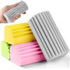 YIFLorine TANG Spugne Polvere Riutilizzabili,4 Pezzi Spugna Dump Duster Umida Spolverino Spugna Magica per Polvere Assorbente per la pulizia domestica per Stoviglie,Fornelli,Pavimenti,Divani