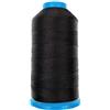 JZK 1371 Metri T70 69# 1500 Yard Nero Filo da cucito in nylon legato resistente per tappezzeria, pelle, jeans, tela, tende, tappeti, bordature, per macchina industriale, overlock, cucito a mano