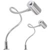kalb Material für Möbel Lampada da letto a LED da 3W Lampada da lettura Lampada flessibile Lampada da comodino Lampada da letto Lampada da lettura, SET: SET da 2 pezzi