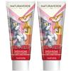 Naturaverde | Kids - Warner Bros Tom & Jerry - Dentifricio alla Fragola per Bambini con Formula Delicata, 75ml (Confezione da 2)